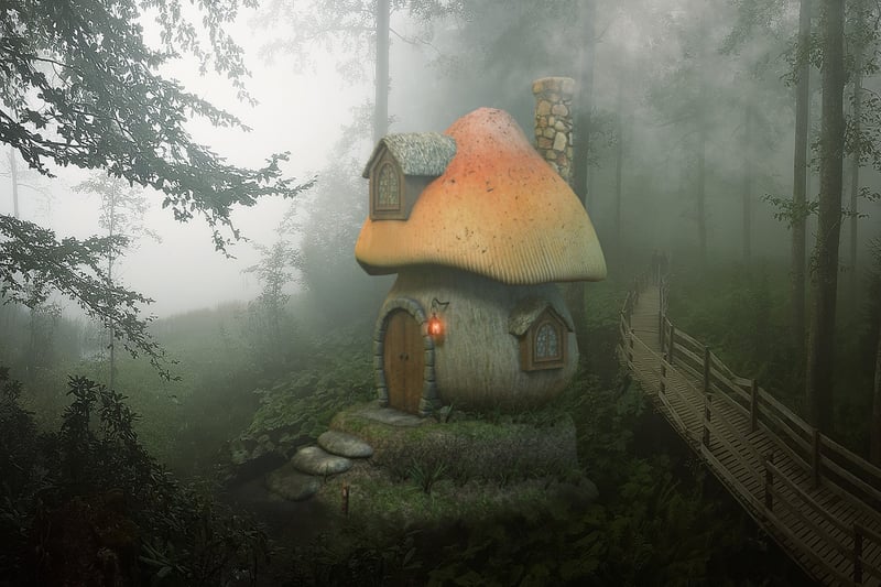 Fantasy Mushroom House